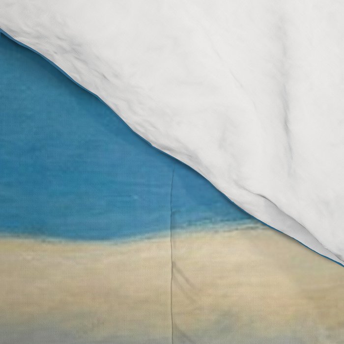 The Trapper, Winter Mountain landscape painting by Rockwell Kent Comforter Gallery Image 4