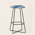 The Trapper, Winter Mountain landscape painting by Rockwell Kent Stool Gallery Image 1