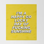 Ray of Sunshine Throw Blanket Gallery Image 2
