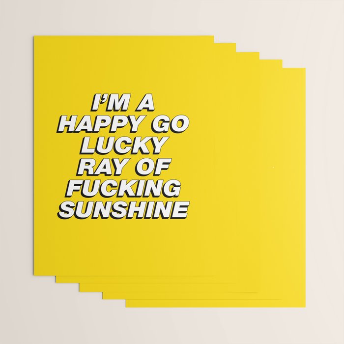 Ray of Sunshine Wrapping Paper Gallery Image 3