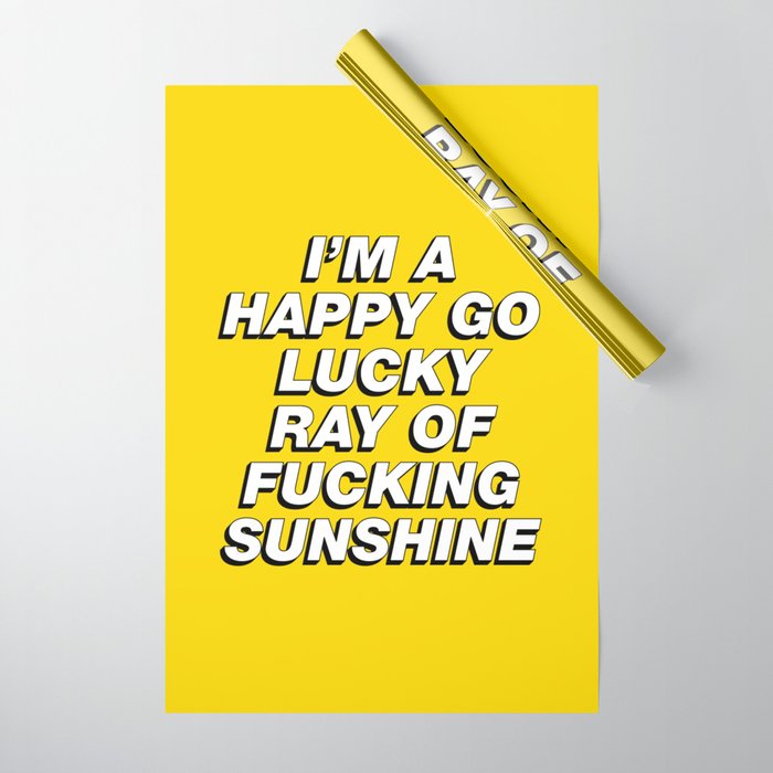 Ray of Sunshine Wrapping Paper Gallery Image 1