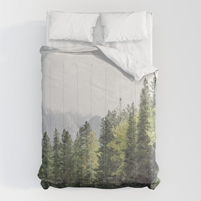Treeline - Nature and Landscape Photography Comforter Gallery Image 6