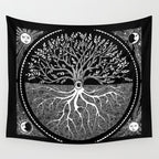 Druid Tree of Life Wall Tapestry Gallery Image 4