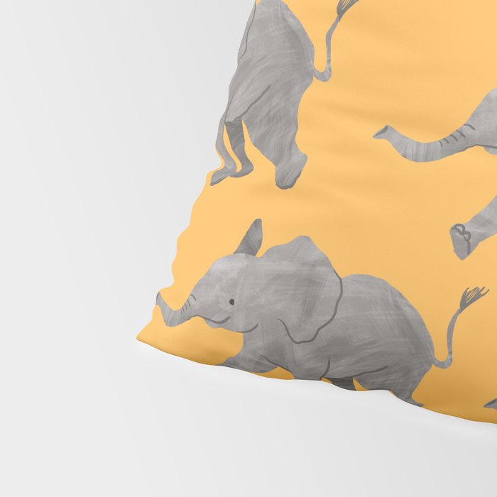 Baby Elephant Pillow Sham Gallery Image 4