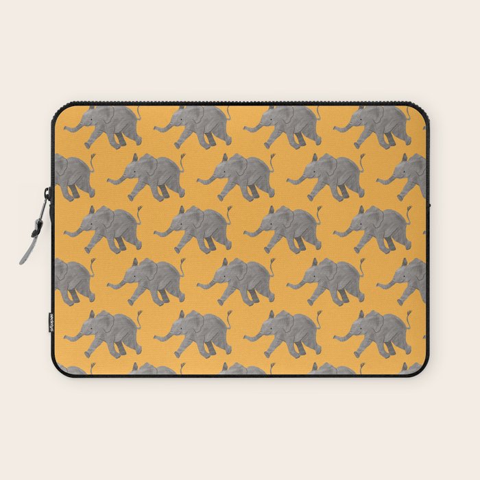 Baby Elephant Laptop Sleeve Gallery Image 1