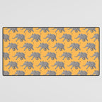Baby Elephant Desk Mat Gallery Image 3