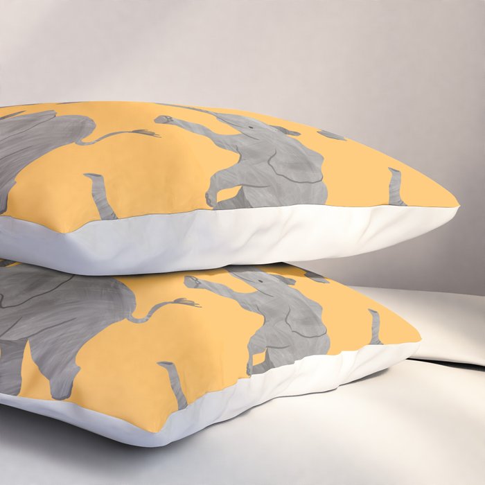 Baby Elephant Pillow Sham Gallery Image 3