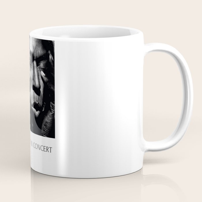 Vintage Miles Jazz in Concert Advertising Music Poster Coffee Mug Gallery Image 1