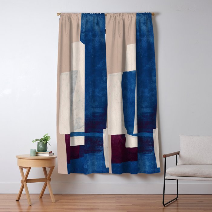 Quiet Geometry Window Curtain Gallery Image 1