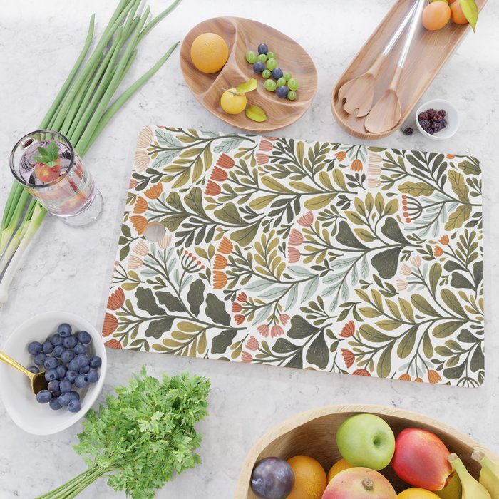 Month of May ~ white Cutting Board Gallery Image 2