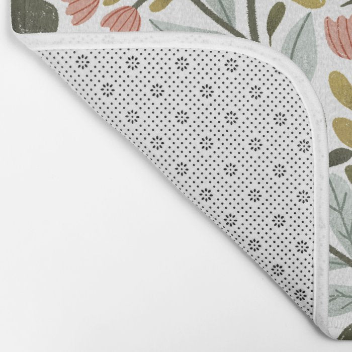 Month of May ~ white Bath Mat Gallery Image 2