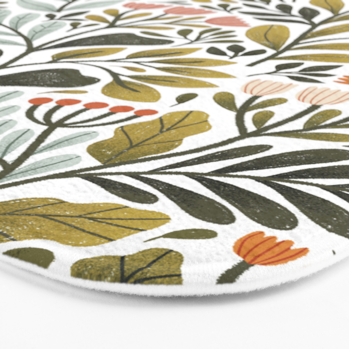 Month of May ~ white Bath Mat Gallery Image 3