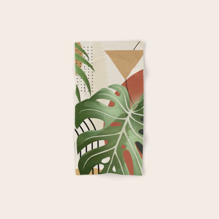 Nature Geometry XVII Bath Towel Gallery Image 1