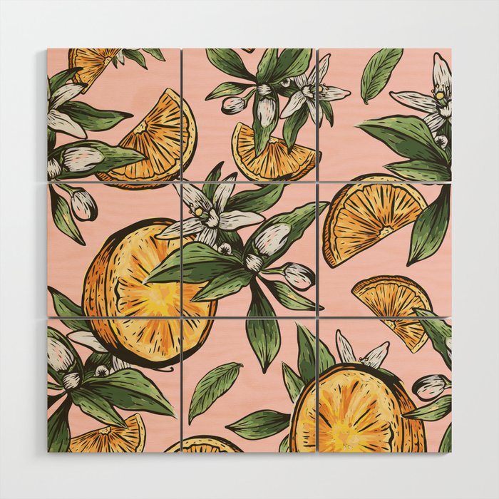 Lemon Crush Wood Wall Art Gallery Image 1