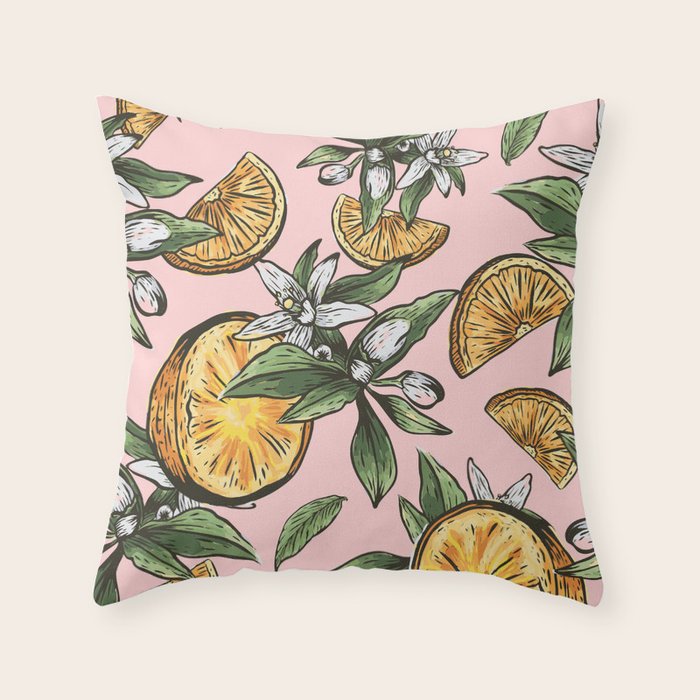 Lemon Crush Throw Pillow Gallery Image 6