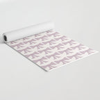 Vintage Bows IX Lavender Purple Yoga Mat Gallery Image 2