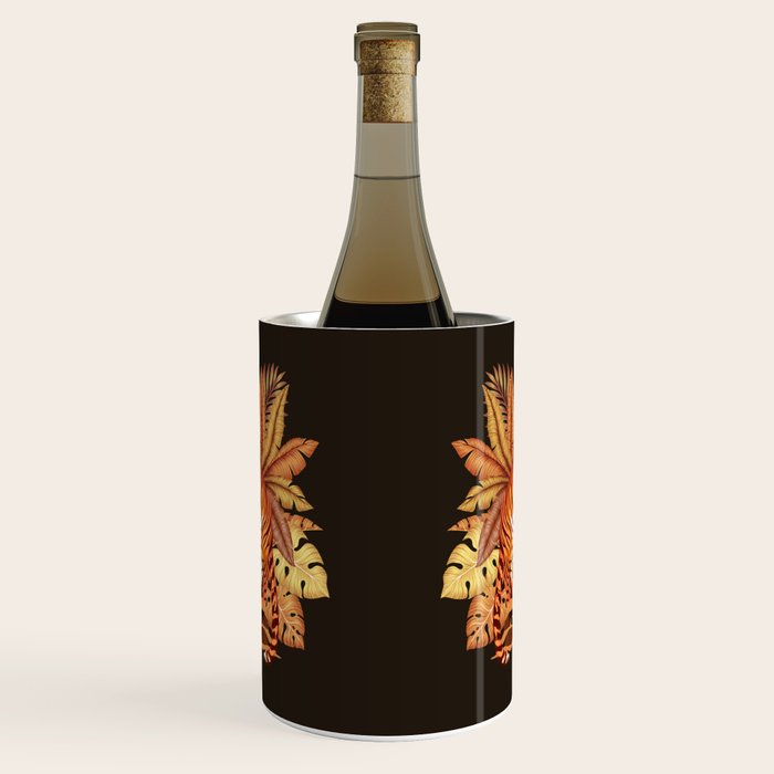 Autumn Jungle Tiger Wine Chiller Gallery Image 1