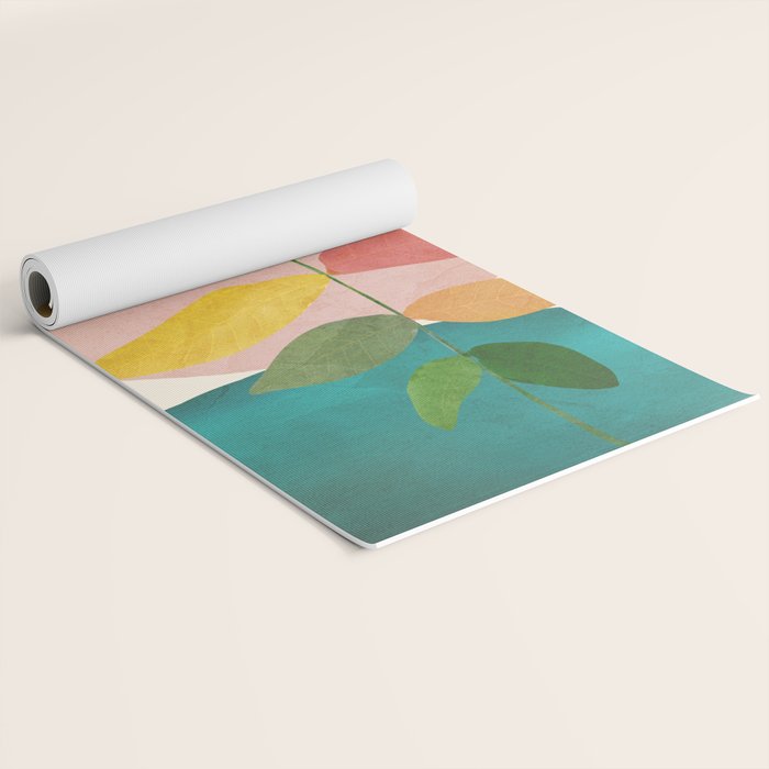 Colorful Branching Out 21 Yoga Mat Gallery Image 2