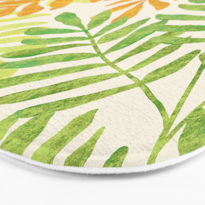 Bright Young Ferns Bath Mat Gallery Image 3