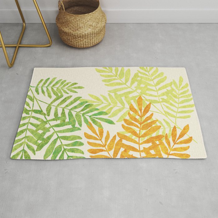 Bright Young Ferns Rug Gallery Image 1