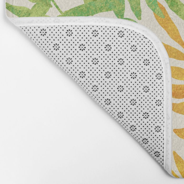 Bright Young Ferns Bath Mat Gallery Image 2