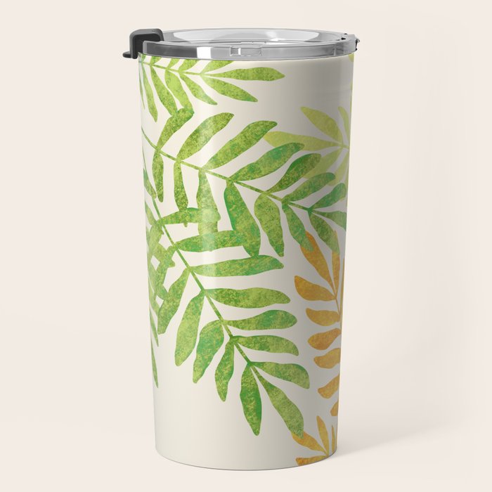 Bright Young Ferns Travel Mug Gallery Image 3