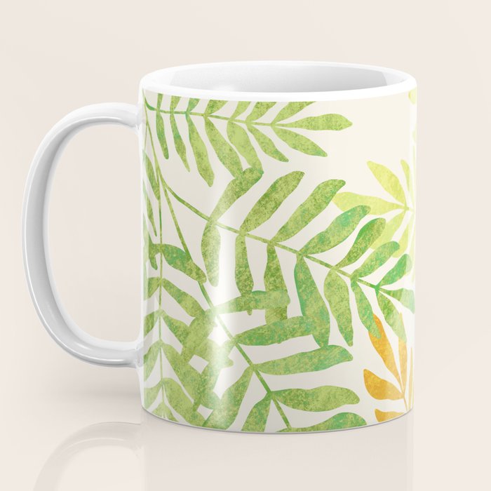 Bright Young Ferns Coffee Mug Gallery Image 3