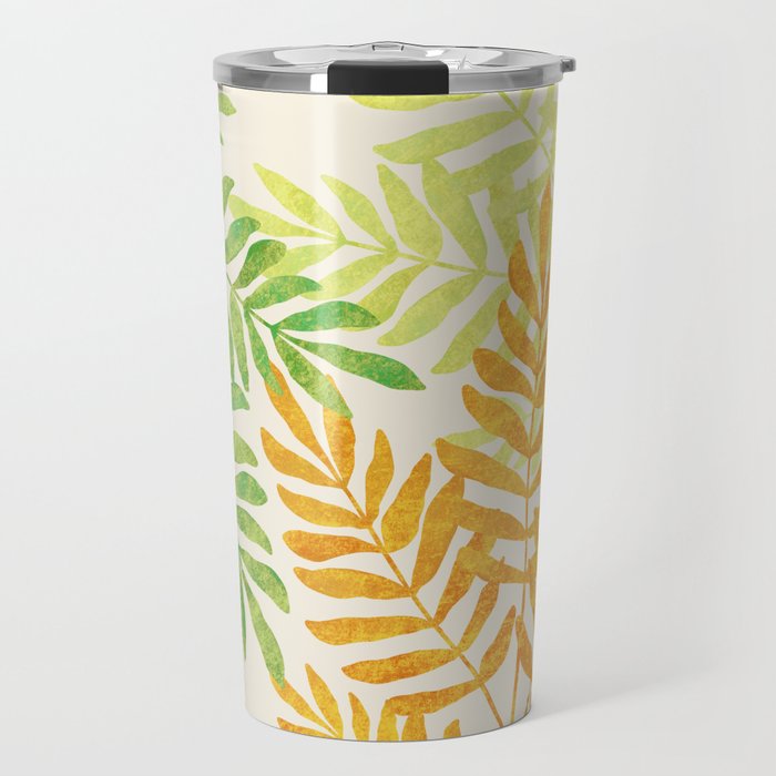 Bright Young Ferns Travel Mug Gallery Image 1
