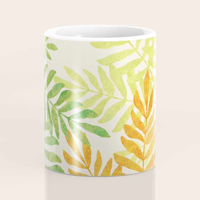 Bright Young Ferns Coffee Mug Gallery Image 4