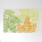 Bright Young Ferns Welcome Mat Gallery Image 1