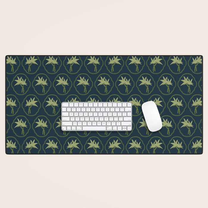 Delicate Palm Desk Mat Gallery Image 1