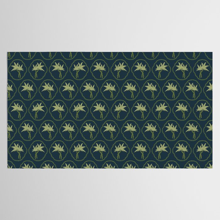 Delicate Palm Tablecloth Gallery Image 2