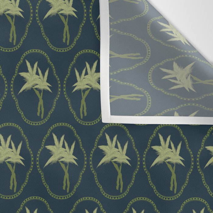 Delicate Palm Wall Tapestry Gallery Image 3