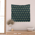 Delicate Palm Wall Tapestry Gallery Image 2