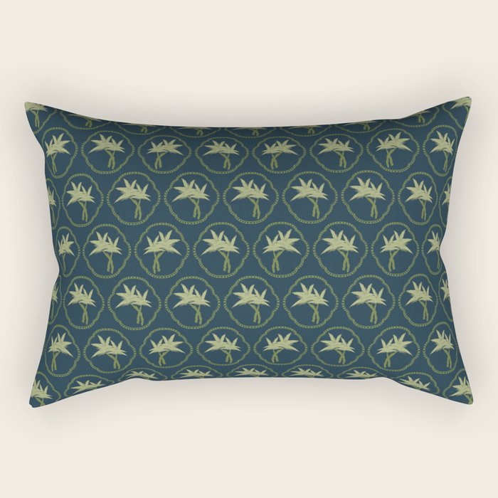 Delicate Palm Rectangular Pillow Gallery Image 2