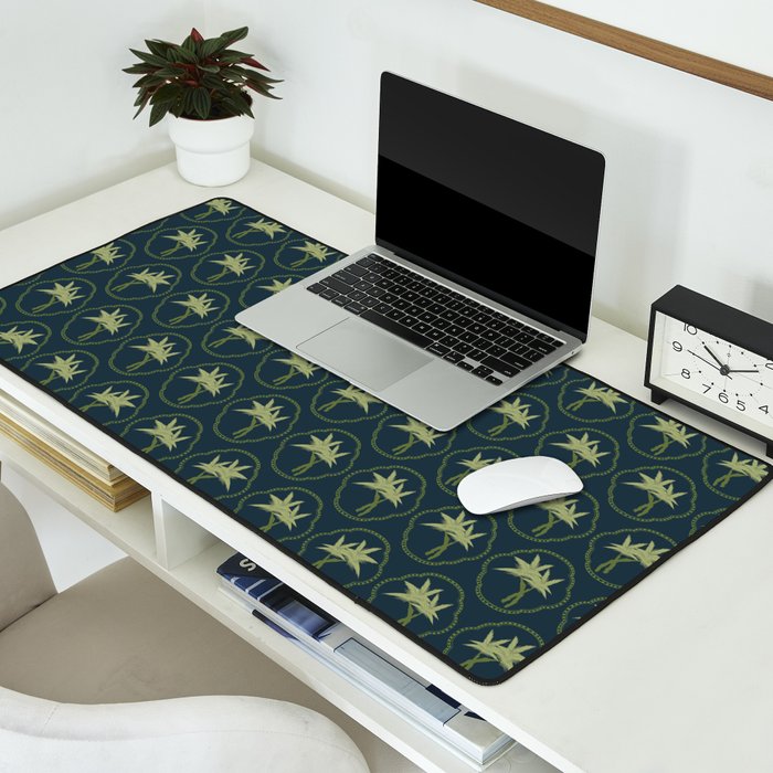 Delicate Palm Desk Mat Gallery Image 2