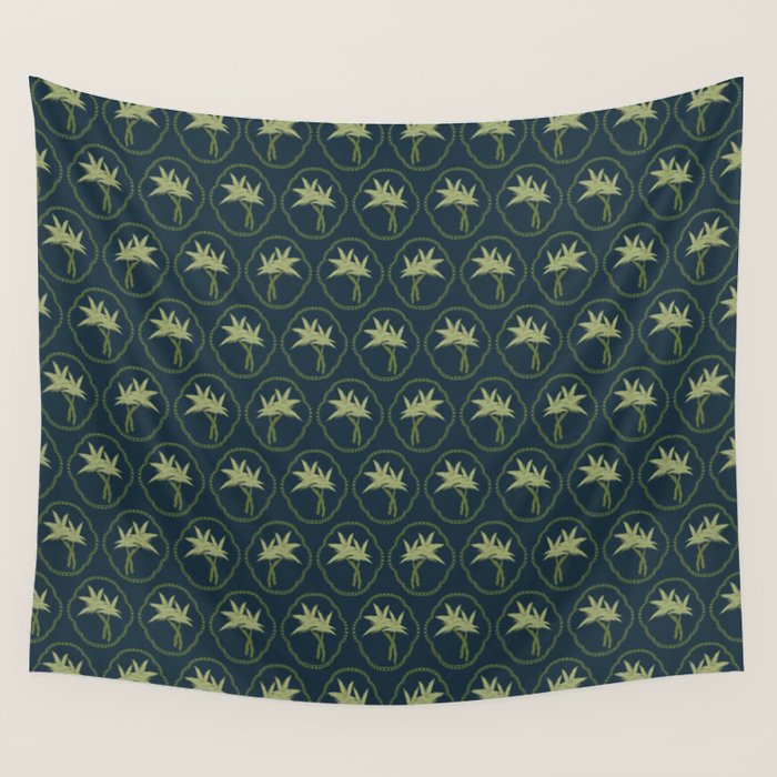 Delicate Palm Wall Tapestry Gallery Image 1