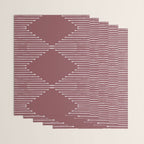 Geo (Plum) Wrapping Paper Gallery Image 3
