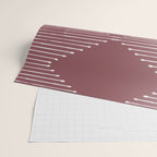 Geo (Plum) Wrapping Paper Gallery Image 2