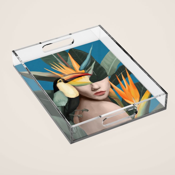 Tropical Reverie 2 Acrylic Tray Gallery Image 1