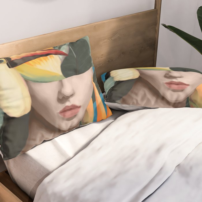 Tropical Reverie 2 Pillow Sham Gallery Image 2