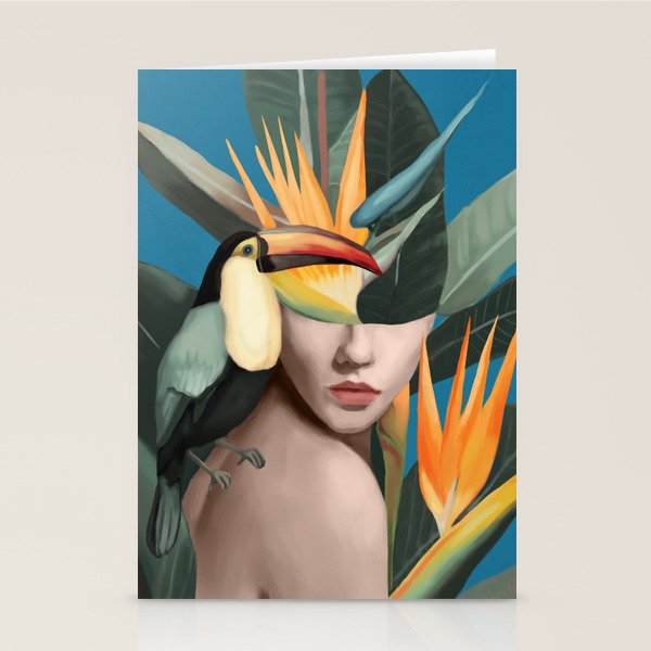 Tropical Reverie 2 Stationery Card Gallery Image 1