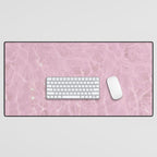 Pink Water Desk Mat Gallery Image 1