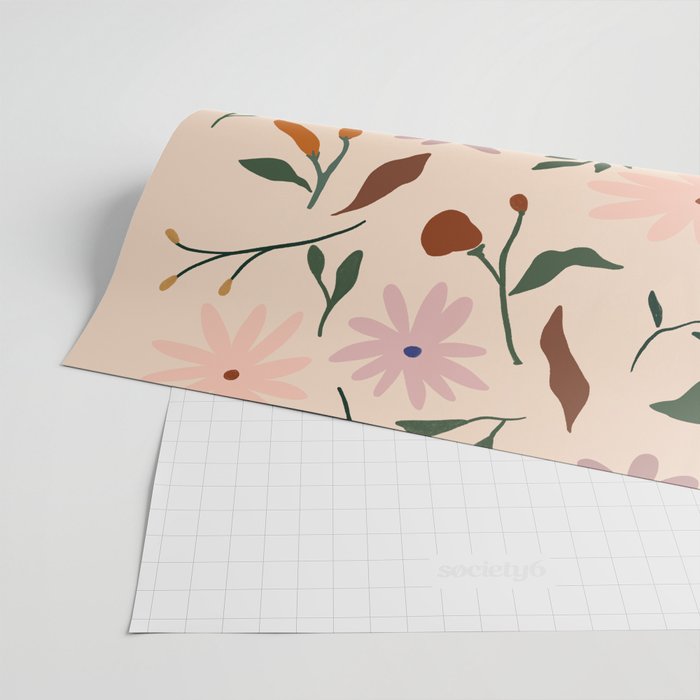 Flower Pattern Wrapping Paper Gallery Image 2