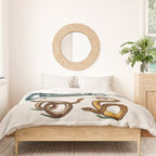Albertus Seba Coiled Big Blue  Duvet Cover Gallery Image 3