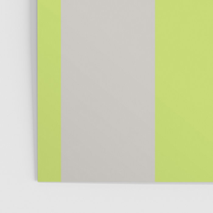 Lime and Chiffon Stripes Poster Gallery Image 3