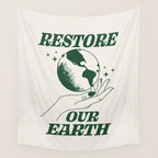 Restore our Earth Wall Tapestry Gallery Image 4