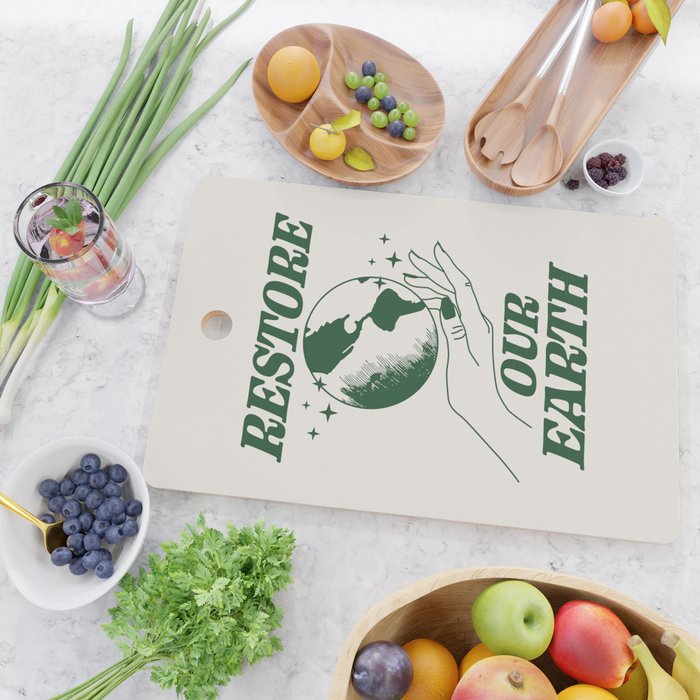 Restore our Earth Cutting Board Gallery Image 2