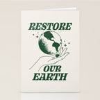 Restore our Earth Stationery Card Gallery Image 2
