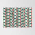 Happy Holidays Santa Claus Rug Gallery Image 2